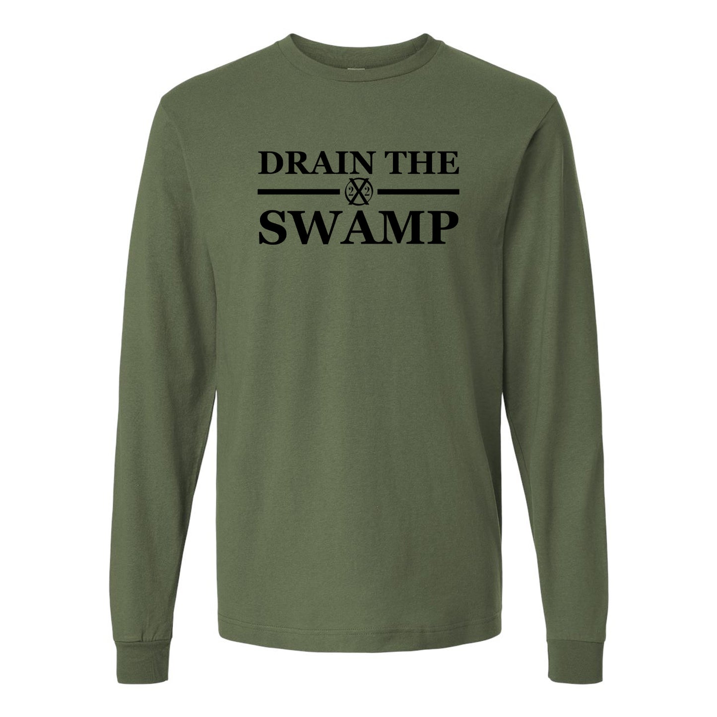Drain The Swamp Long Sleeve Tee